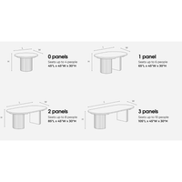 Transformer Round Extension Dining Table