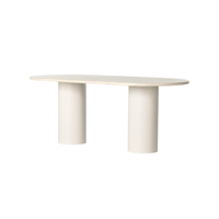 Betty 78" Oval Dining Table
