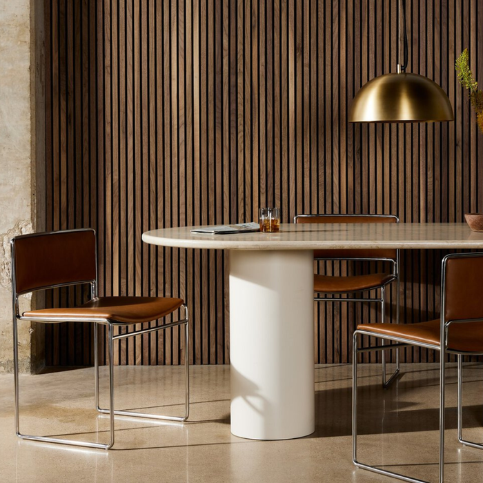 Betty 78" Oval Dining Table