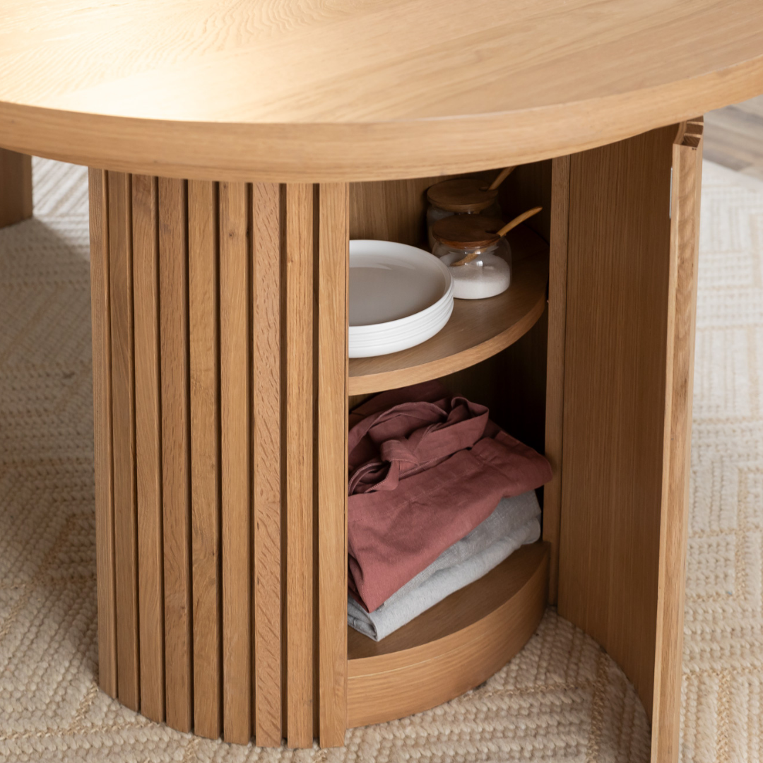 Transformer Round Extension Dining Table