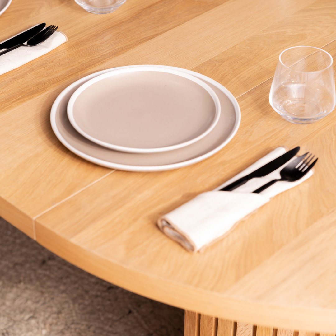 Transformer Round Extension Dining Table