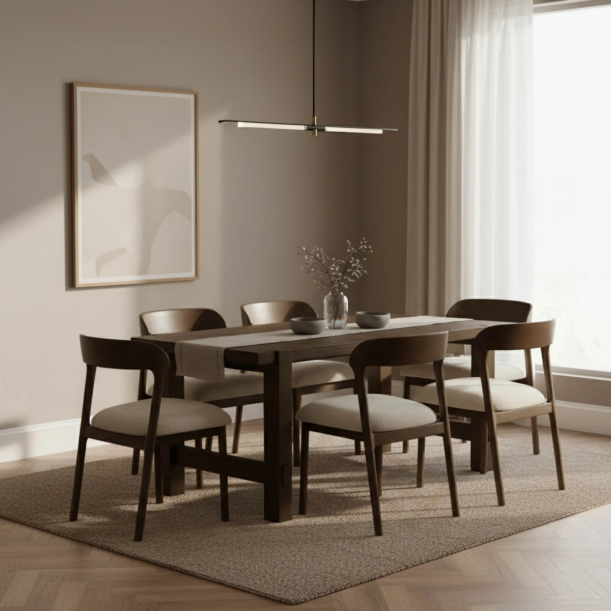 Abstract Dining Table