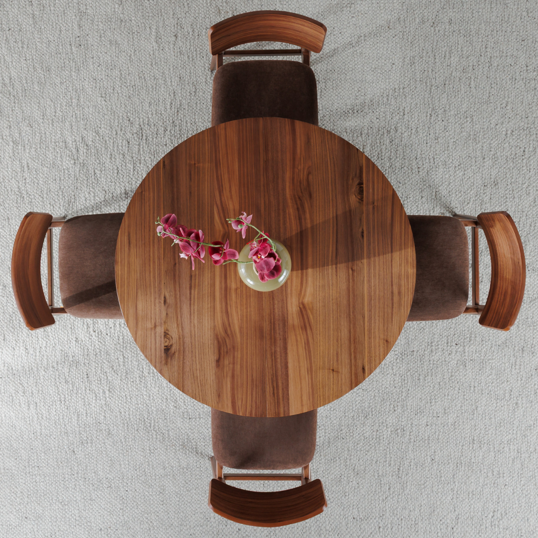 Transformer Round Extension Dining Table