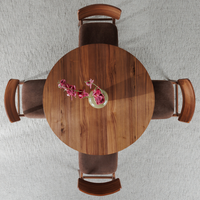 Transformer Round Extension Dining Table