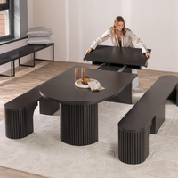 Transformer Round Extension Dining Table