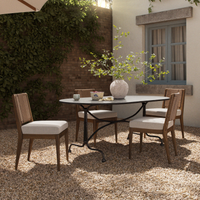 Leonora Outdoor Dining Table-76"