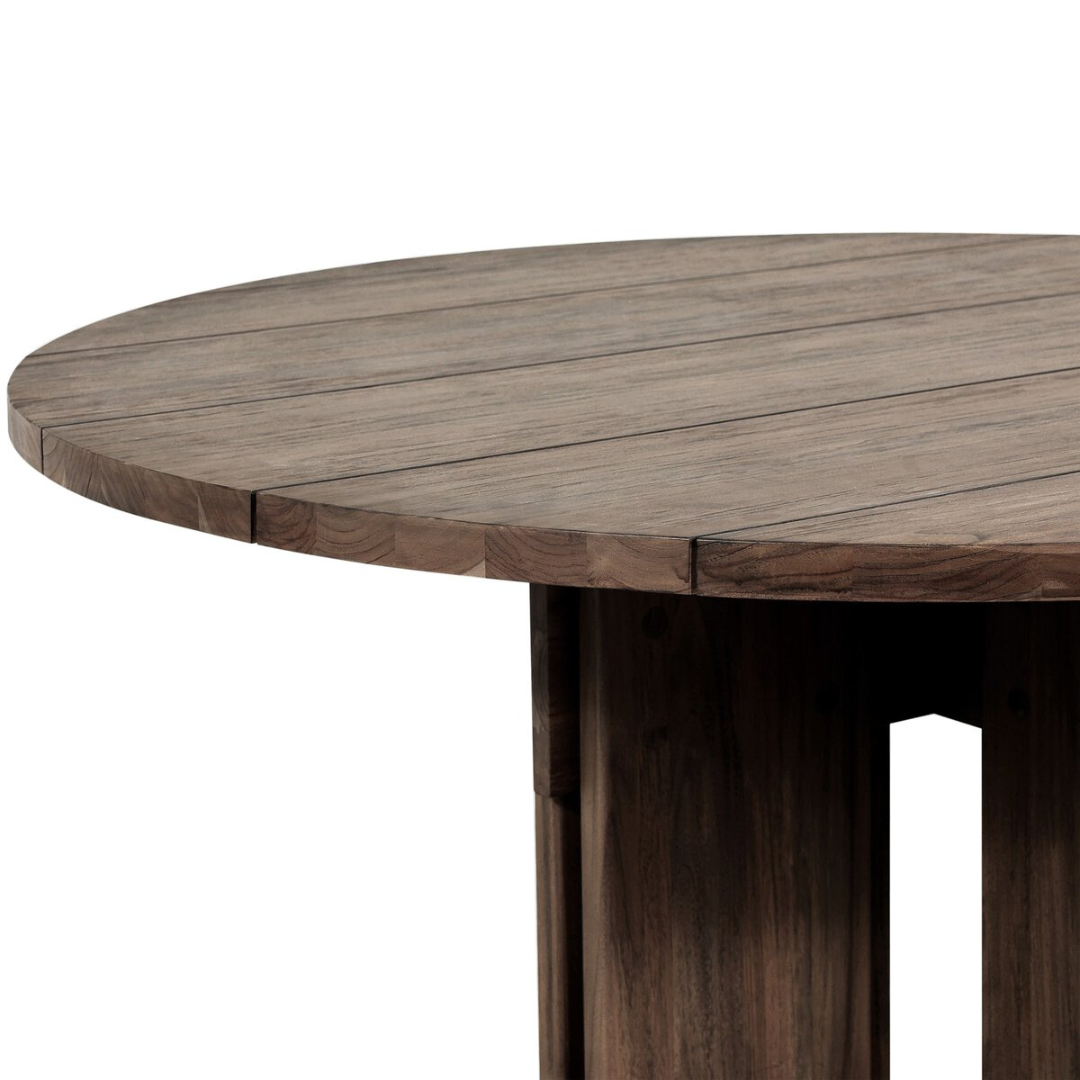 Renard Round Outdoor Dining Table-60"