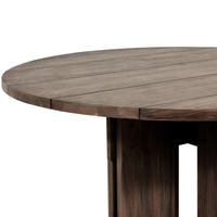 Renard Round Outdoor Dining Table-60"