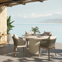 Nash Outdoor Dining Table 55"
