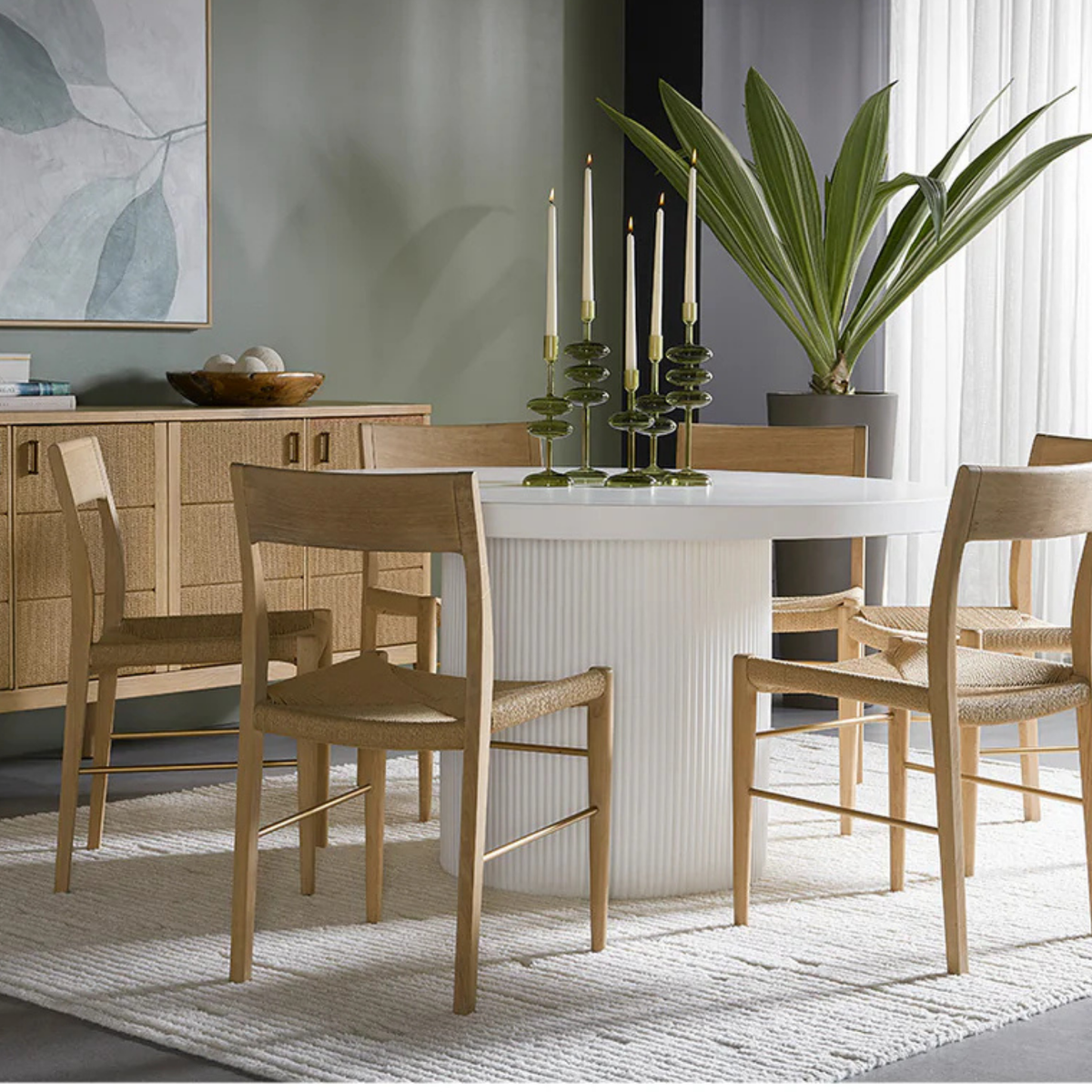 Nash Outdoor Dining Table 55"