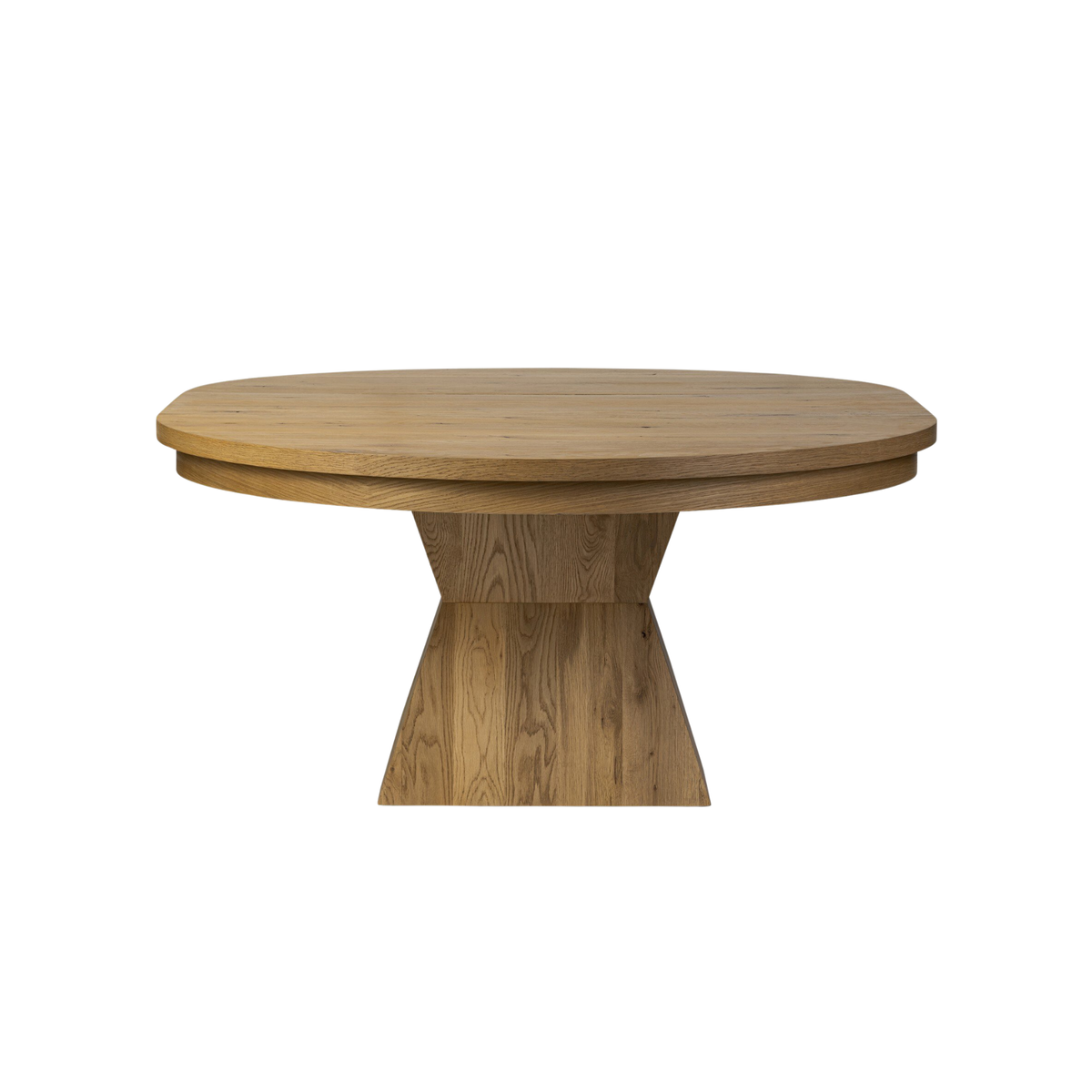 Lenny Round Extension Dining Table 60"