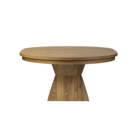 Lenny Round Extension Dining Table 60"