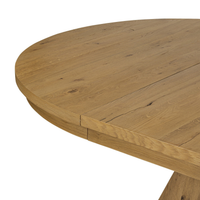 Lenny Round Extension Dining Table 60"