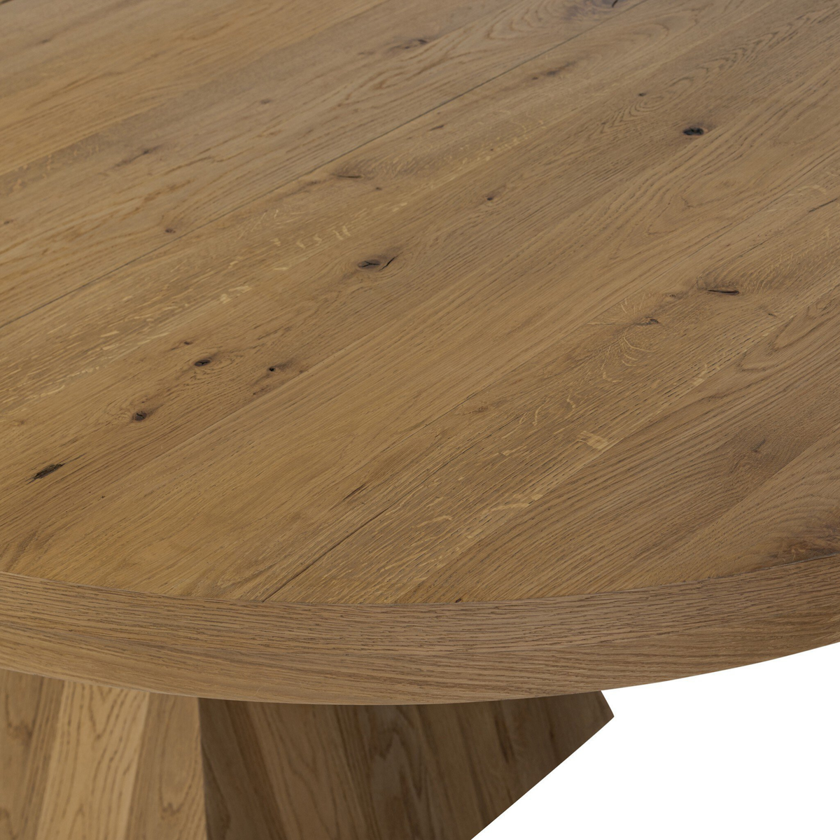 Lenny Round Extension Dining Table 60"