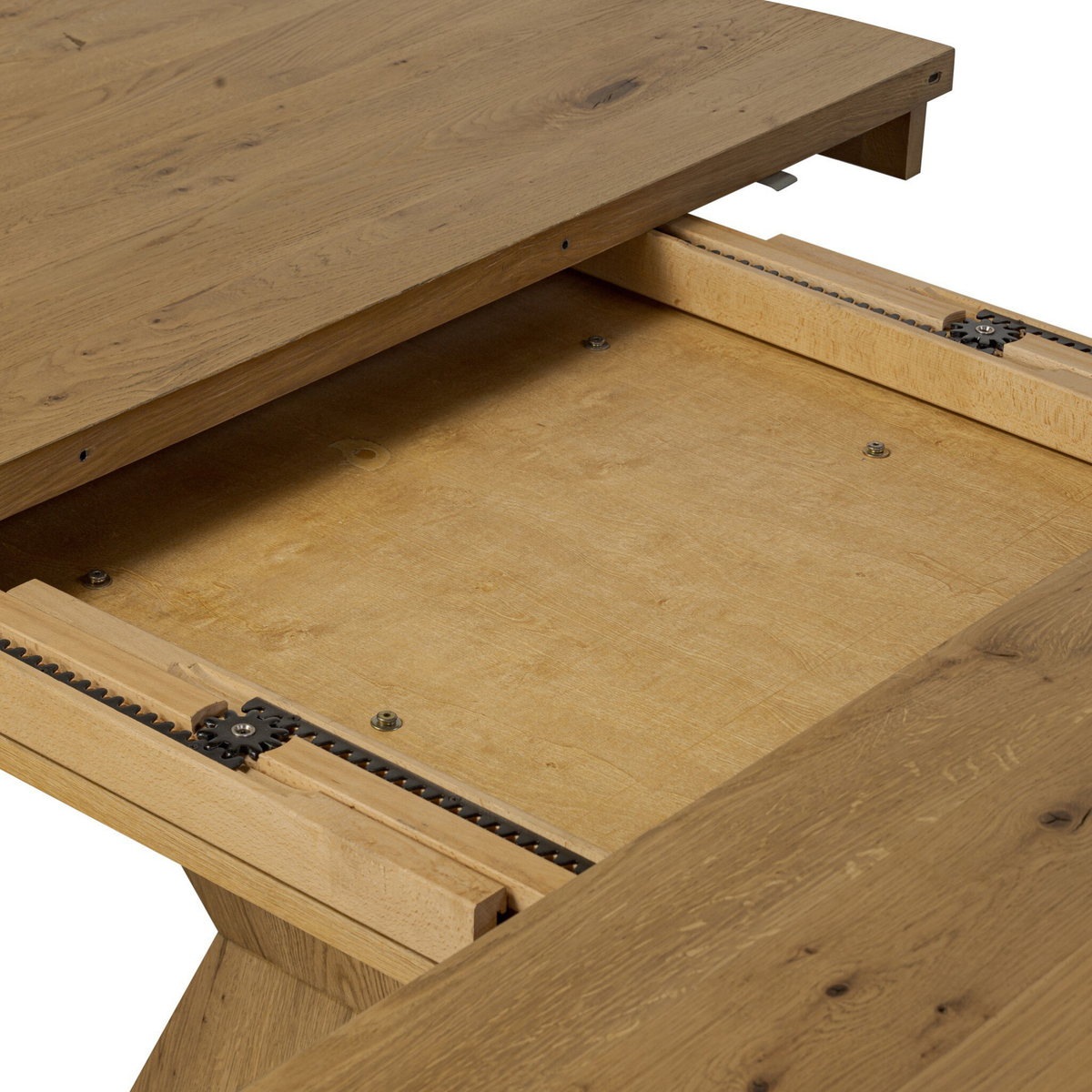 Lenny Round Extension Dining Table 60"