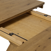 Lenny Round Extension Dining Table 60"