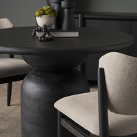 Atlas Round Pedestal Dining Table