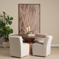 Atlas Round Pedestal Dining Table