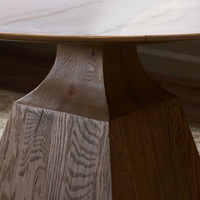 Senna Marble Round Dining Table