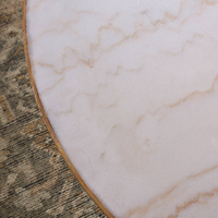 Senna Marble Round Dining Table