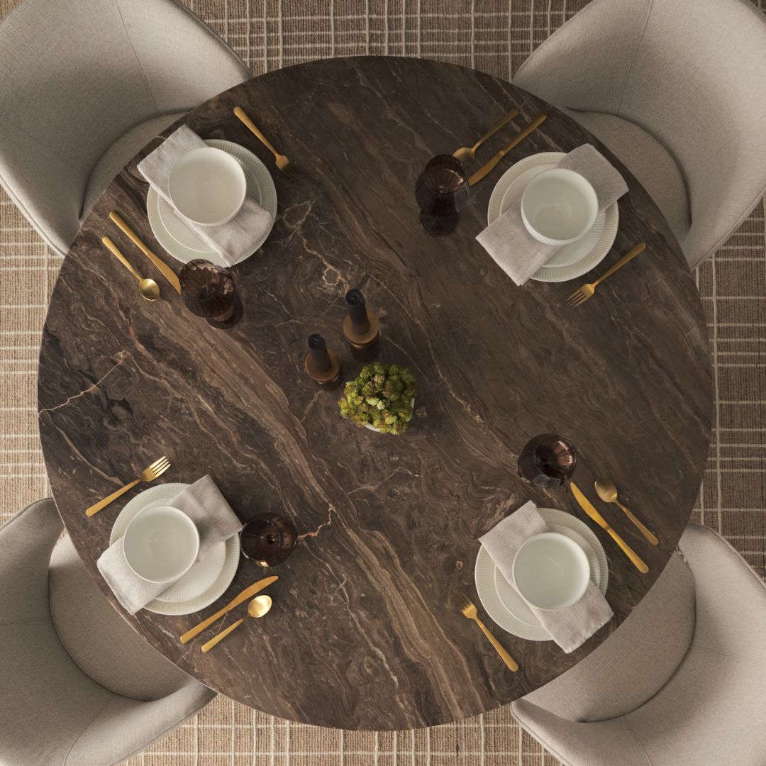 Allyson 54" Round Dining Table