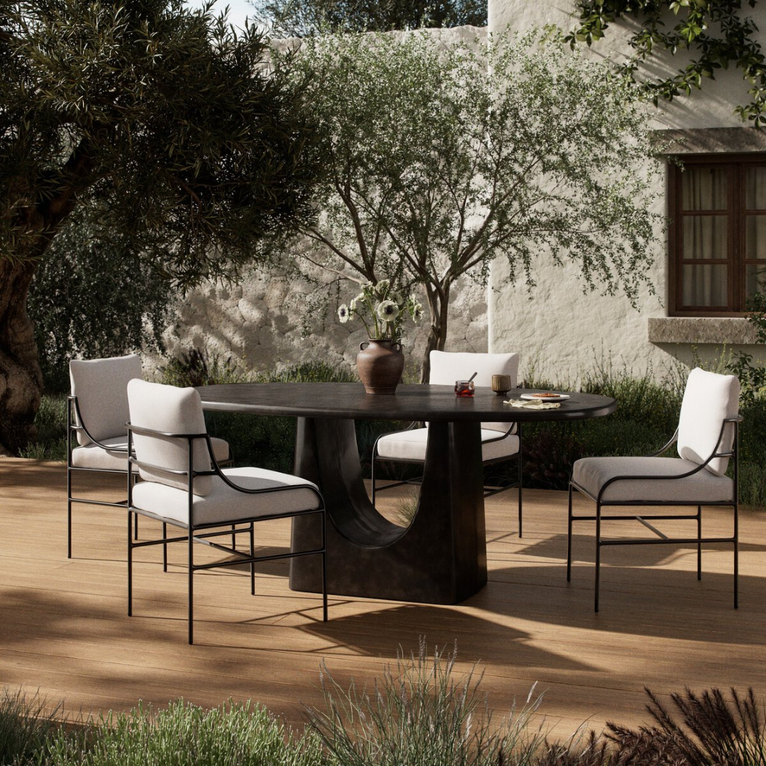 Anwen Outdoor Dining Table-72"