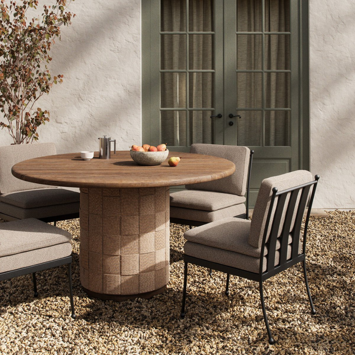 Brynja Outdoor Round Dining Table 60"