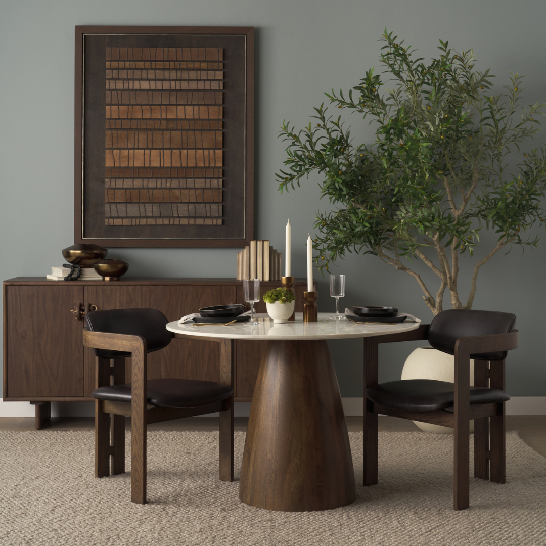 Allyson 42" Round Dining Table