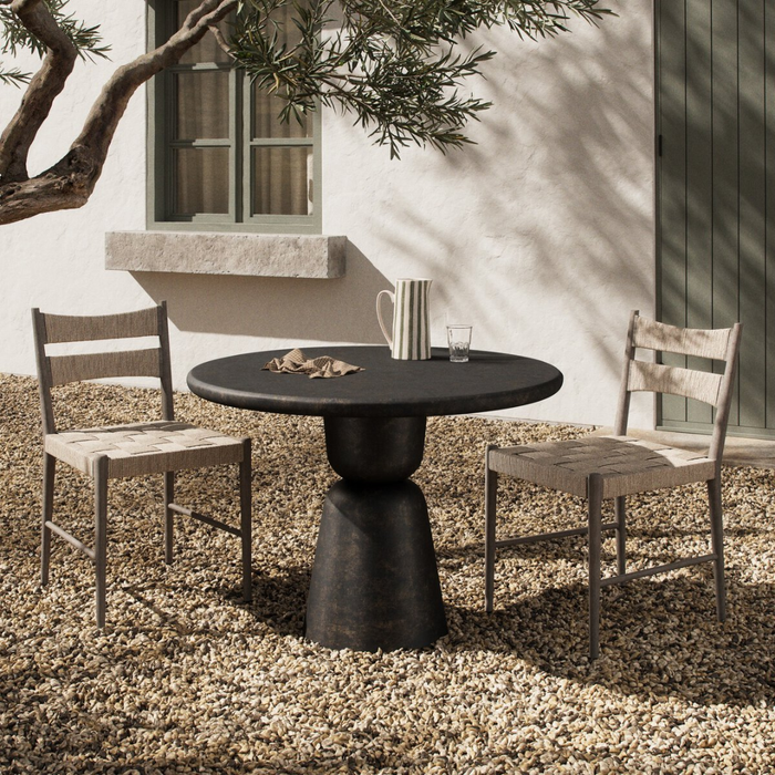 Belva Outdoor Round Dining Table 42"