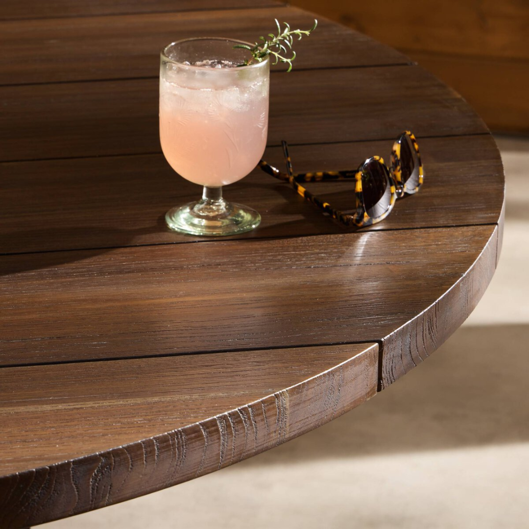 Iria Outdoor Round Dining Table-60"