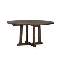 Iria Outdoor Round Dining Table-60"