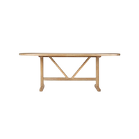 Viktor V-Base Dining Table