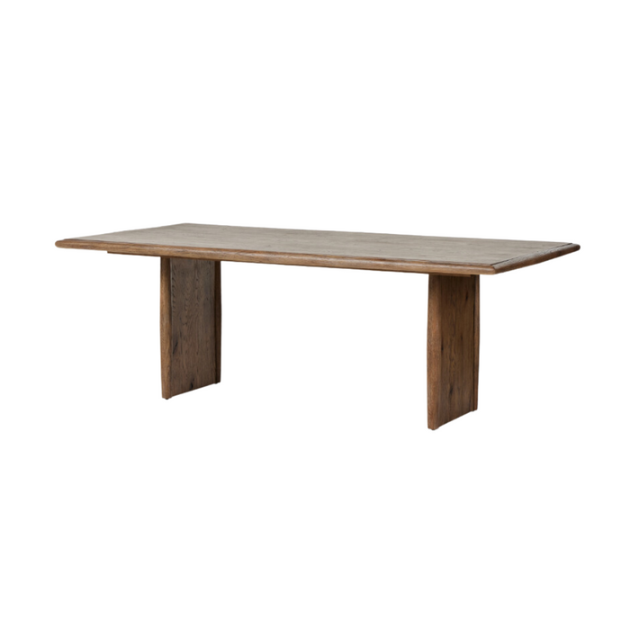 Gael Dining Table - Weathered Oak