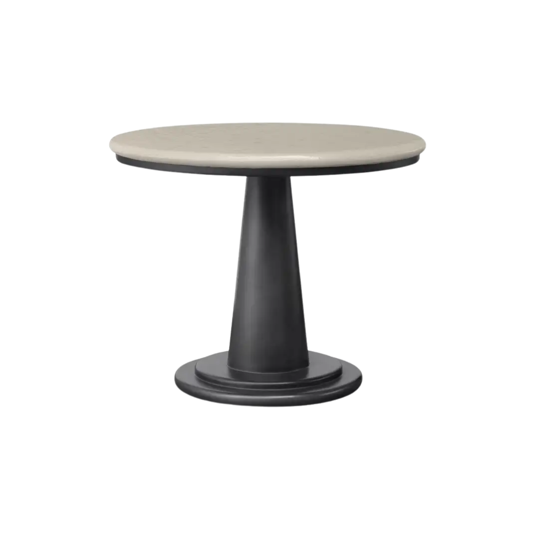 Eamon Outdoor Cafe Table Cream
