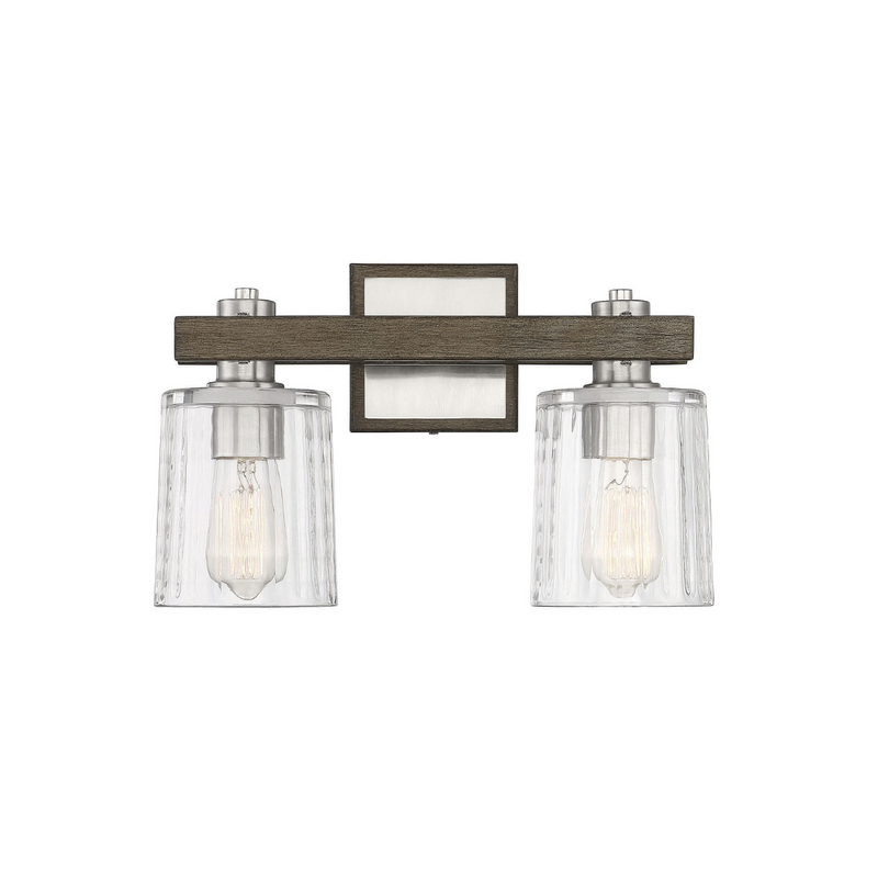 Halifax 2-Light Bathroom Vanity Light