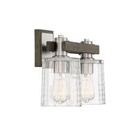 Halifax 2-Light Bathroom Vanity Light