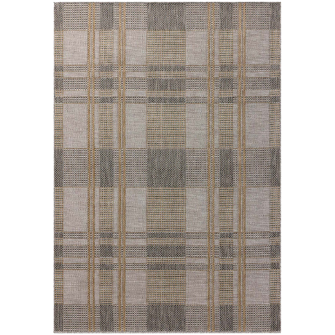 Birch BIR-05 Bone/Gold Rug [Indoor/Outdoor]