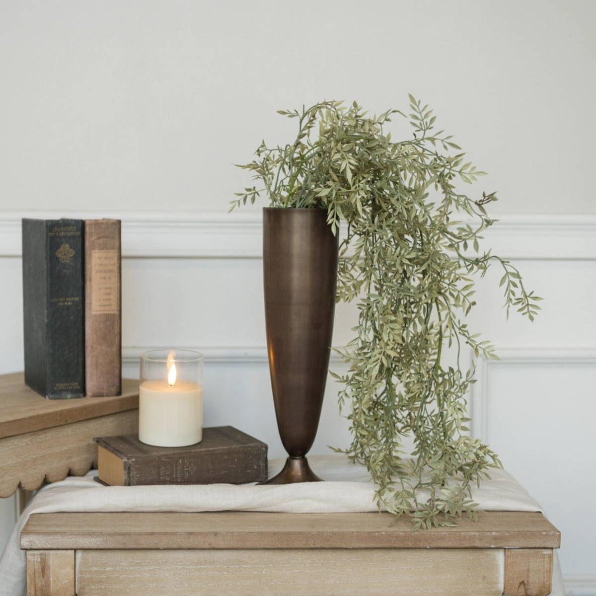 Bronze 13" Vase