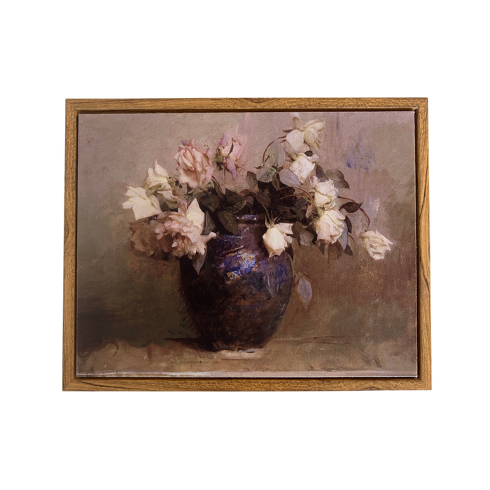 "Floral Bouquet" Framed Canvas
