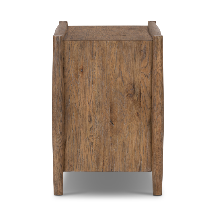 Gael Nightstand - Weathered Oak