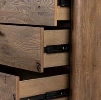 Gael 9 Drawer Dresser - Weathered Oak