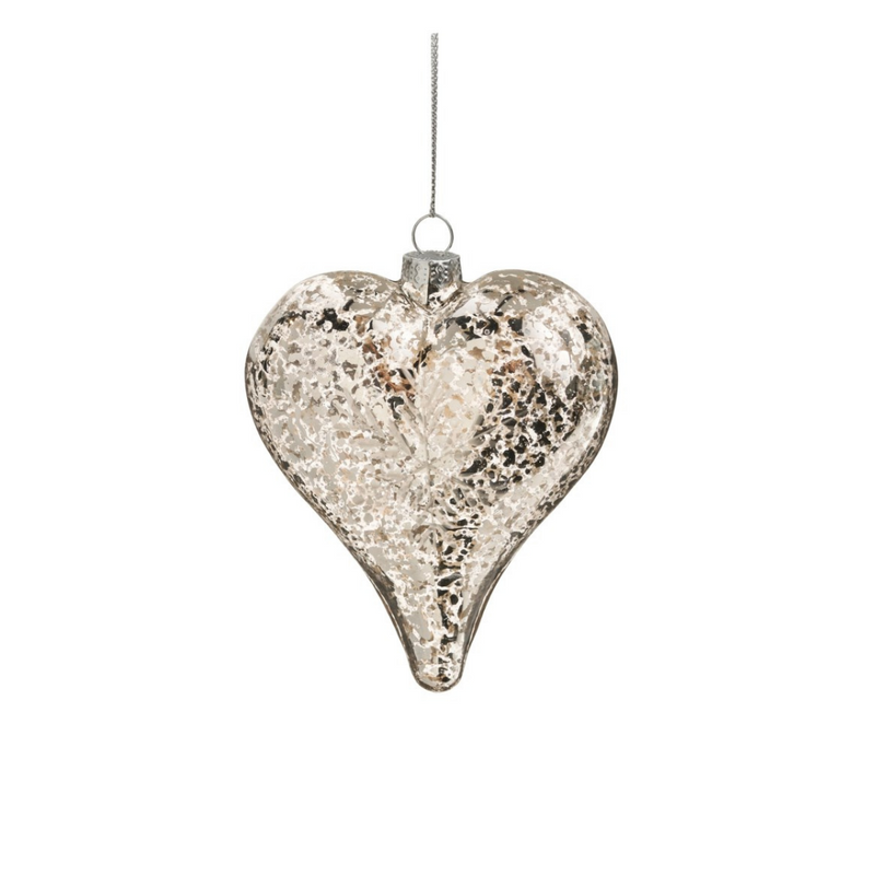 Mercury Heart Ornament