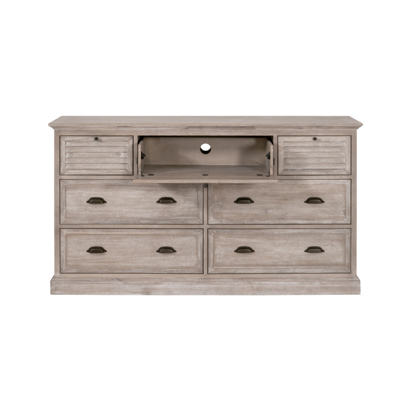 Edgar 7-Drawer Media Dresser