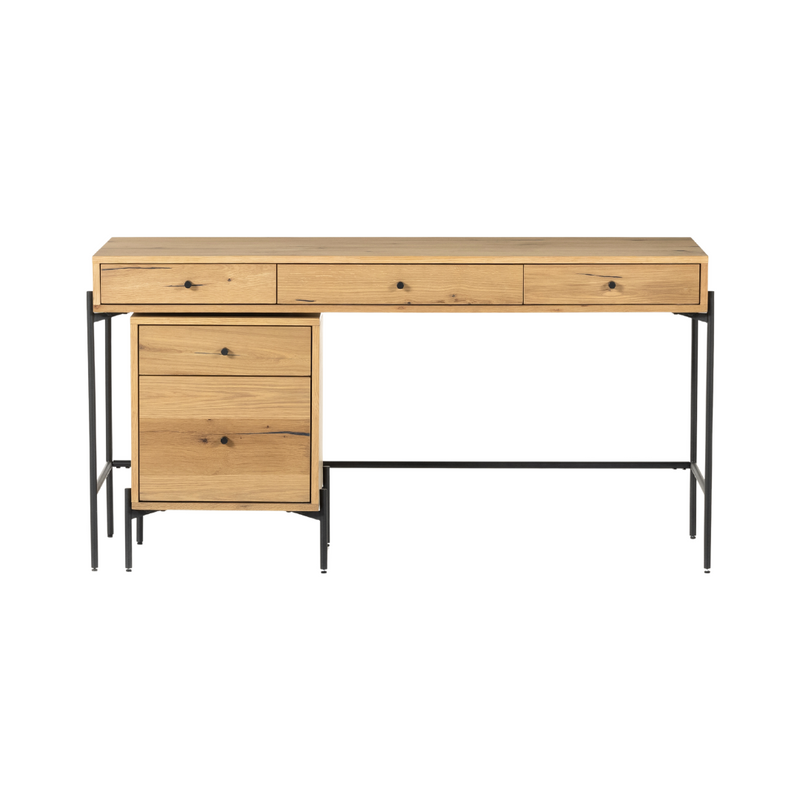 Edward Desk + Filing Cabinet