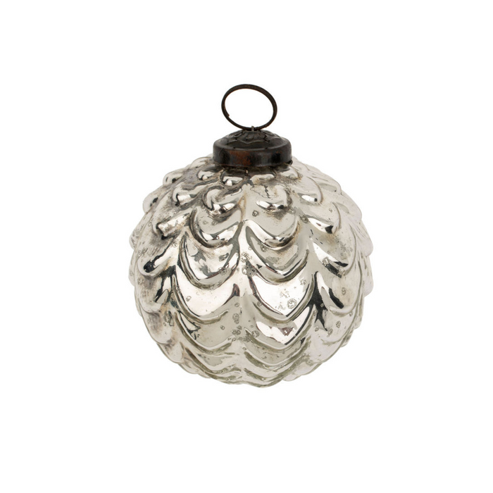 Silverfrost Waves Ornament [Small]