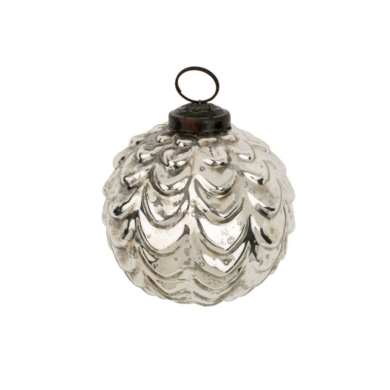 Silverfrost Waves Ornament [Small]