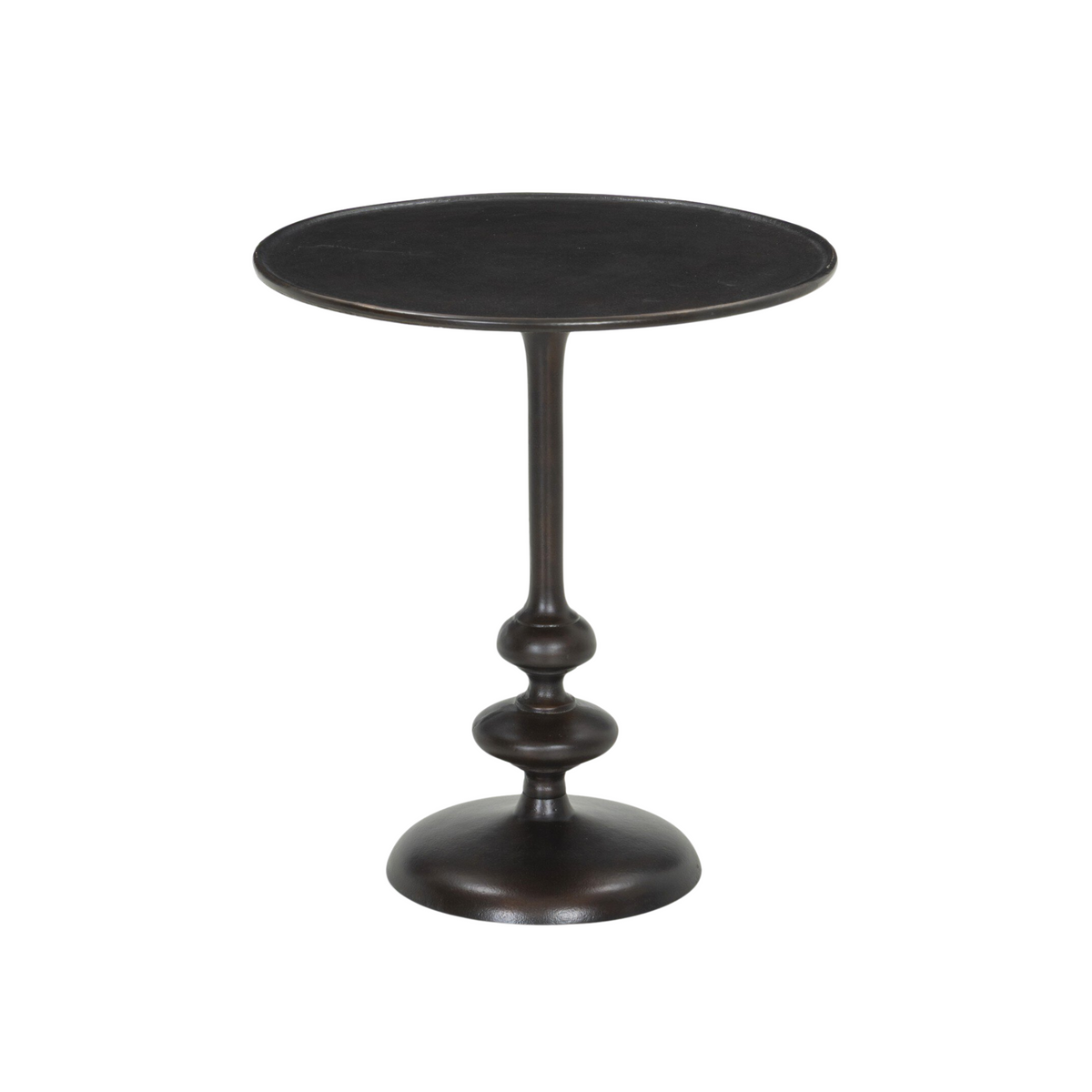 Marlow Matchstick Pedestal Table [Antique Rust]