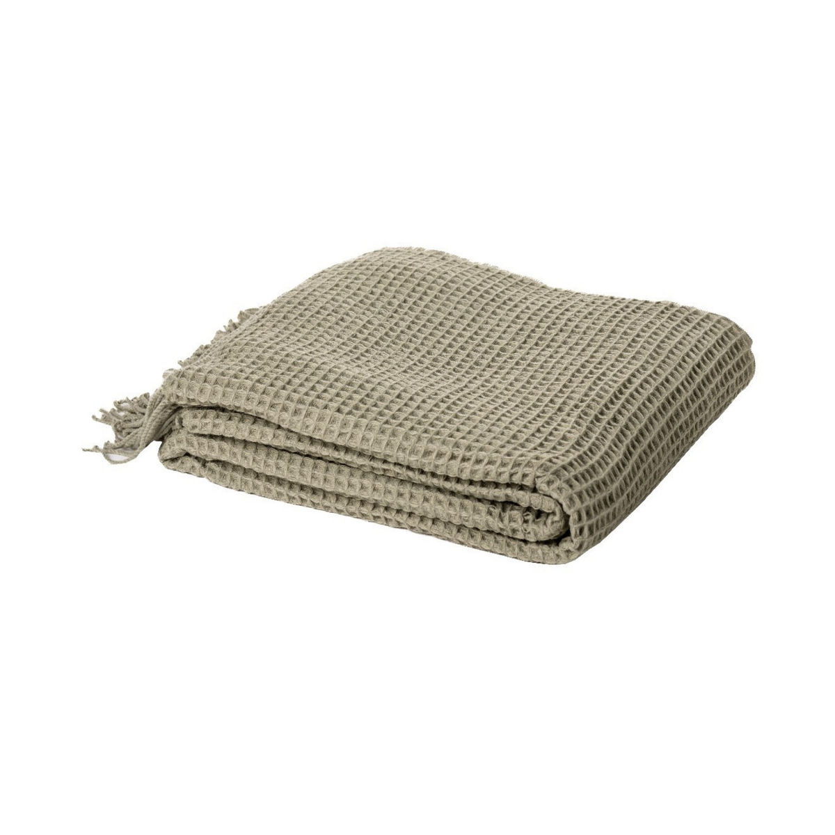 Coco Sage Waffle Throw