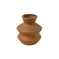 Wave Terracotta Bud Vase
