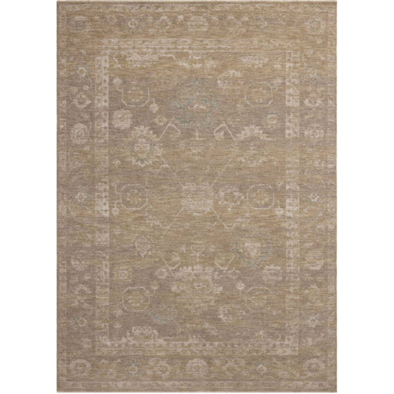 Louisa (CJ) LOI-04 Taupe/Gold Rug